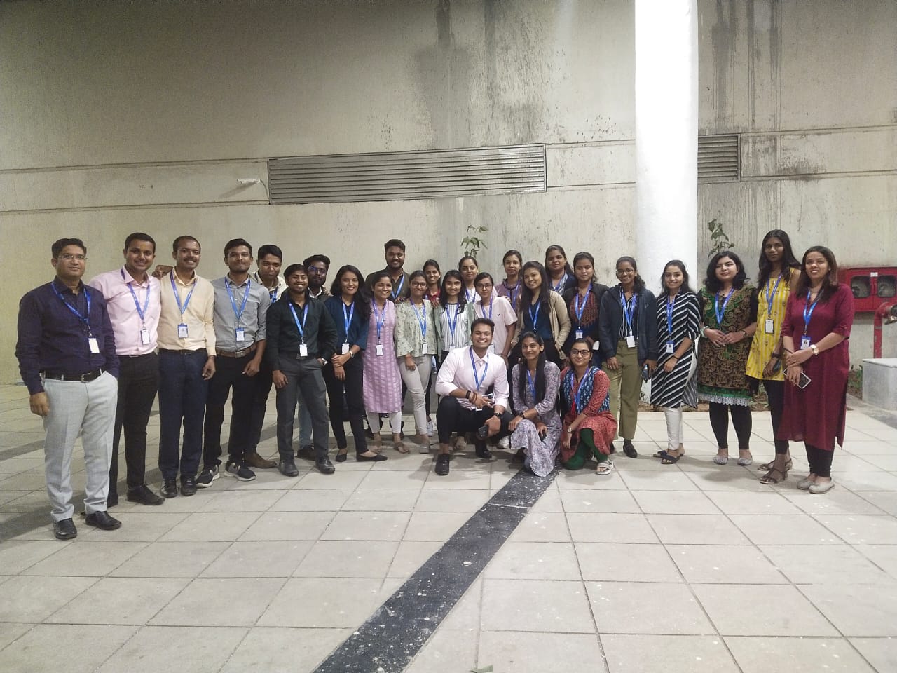 Corporate training batch — group session